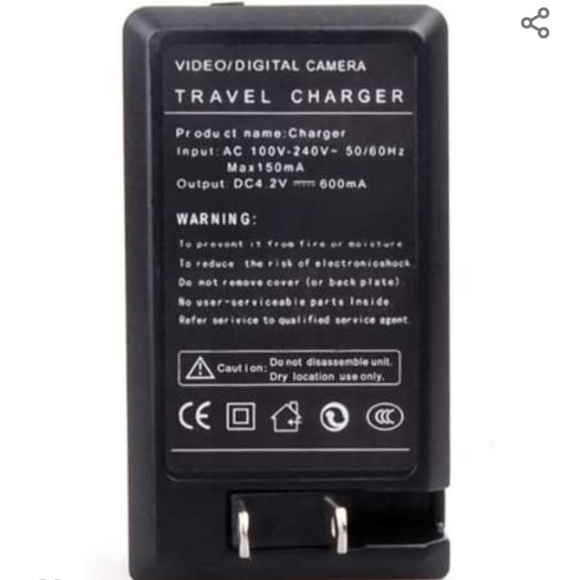Replacement Battery Charger For Olympus FE370 - Picture 2 of 8